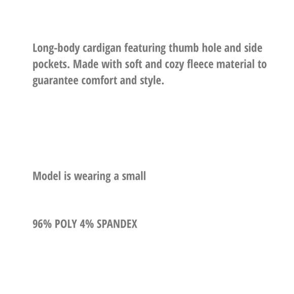 RESTOCK MUST HAVE ATHLEISURE 🪷 Mauve Soft Cardigan Duster with Thumbholes - Picture 6 of 6